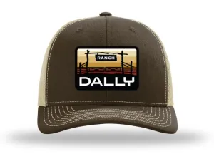 Dally Up Dally Ranch with Fence Ballcap casual-baseball-cap