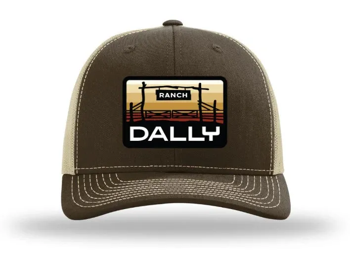 Dally Up Dally Ranch with Fence Ballcap casual-baseball-cap