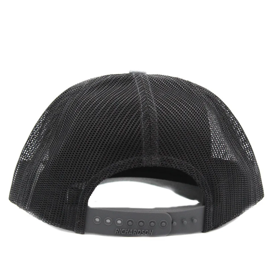 Dally Up Praying Cowboy Leather Patch Cap