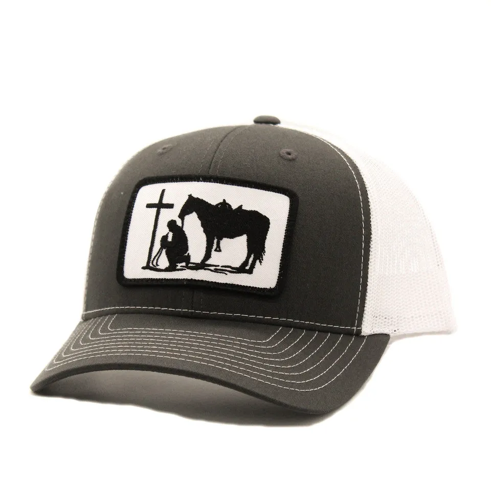 Dally Up Praying Cowboy Patch Cap casual-baseball-cap