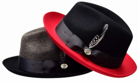 Damien Collection winter-soft-felt-hat
