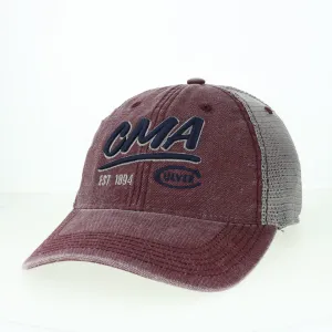 Dashboard Adjustable Trucker Hat - Maroon / Grey casual-dad-hat