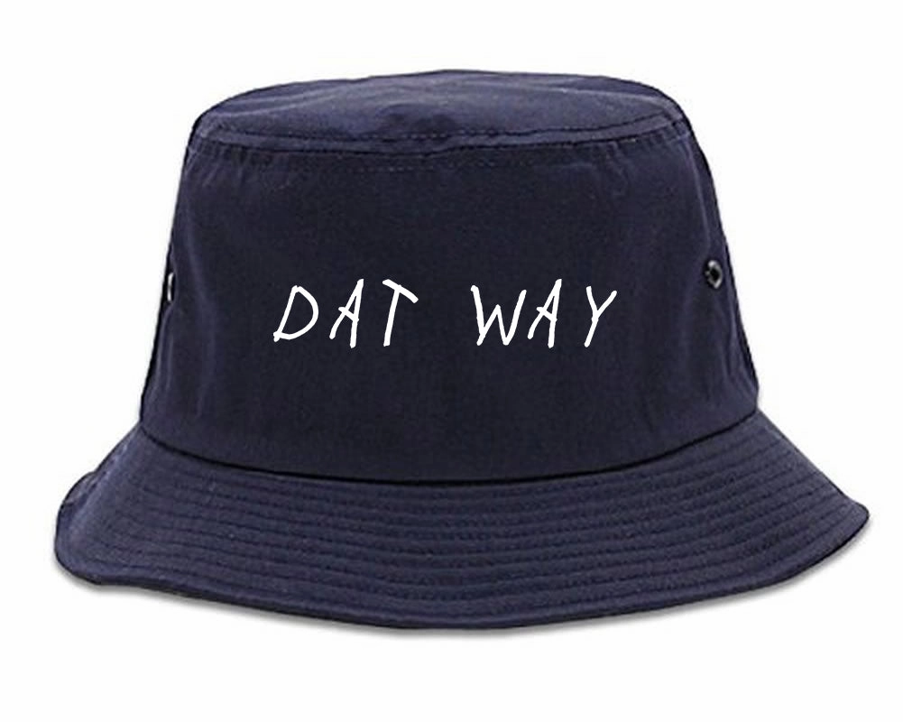Dat Way Font Mens Bucket Hat