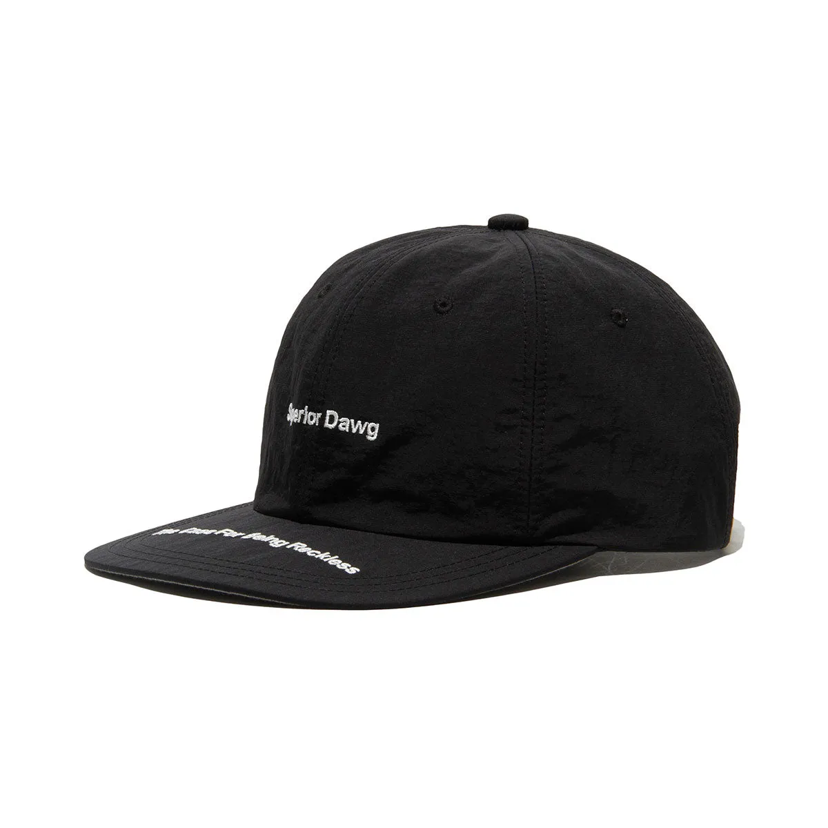 DAWG LOGO SHALLOW CAP- Black casual-baseball-cap