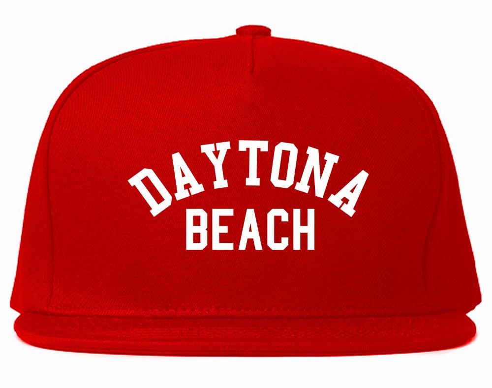 Daytona Beach Florida Mens Snapback Hat