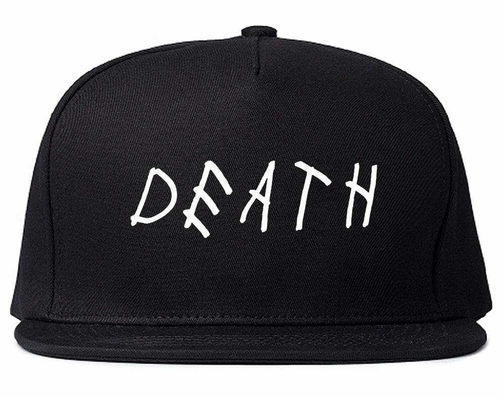 Death Font Mens Snapback Hat