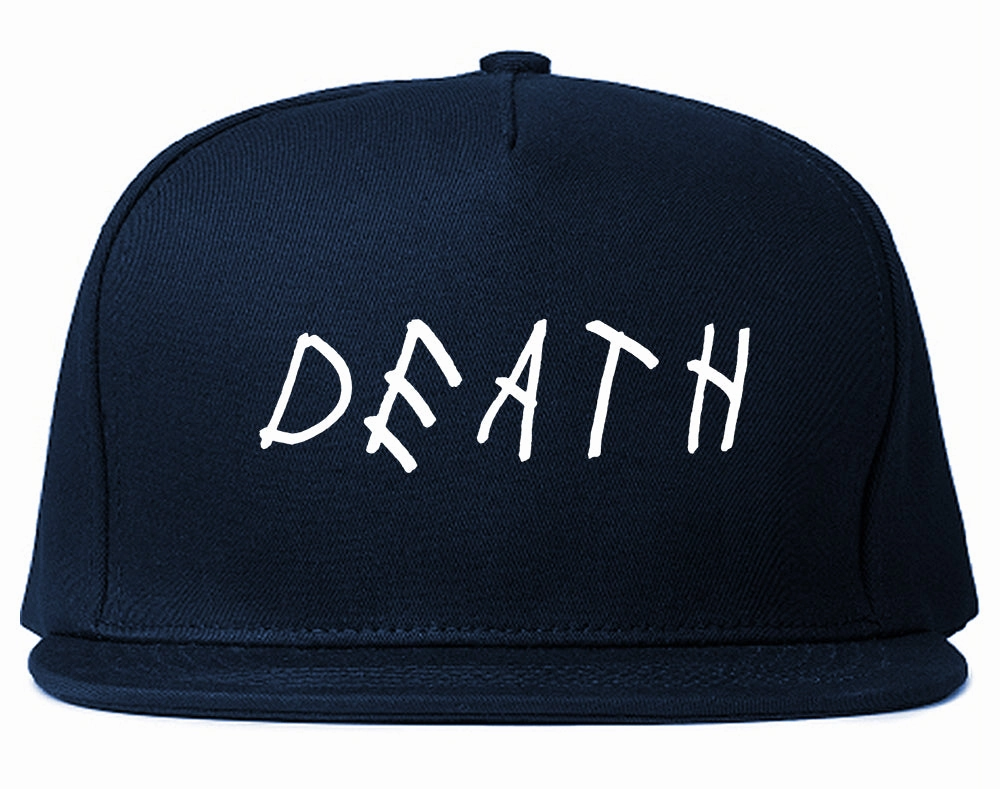 Death Font Mens Snapback Hat