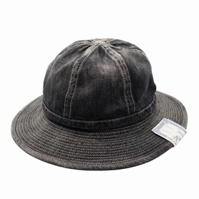 DENIM FATIGUE HAT spring-straw-hat