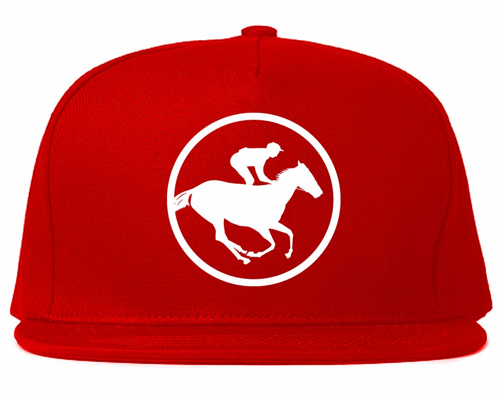 Derby Horse Racing Chest Mens Snapback Hat