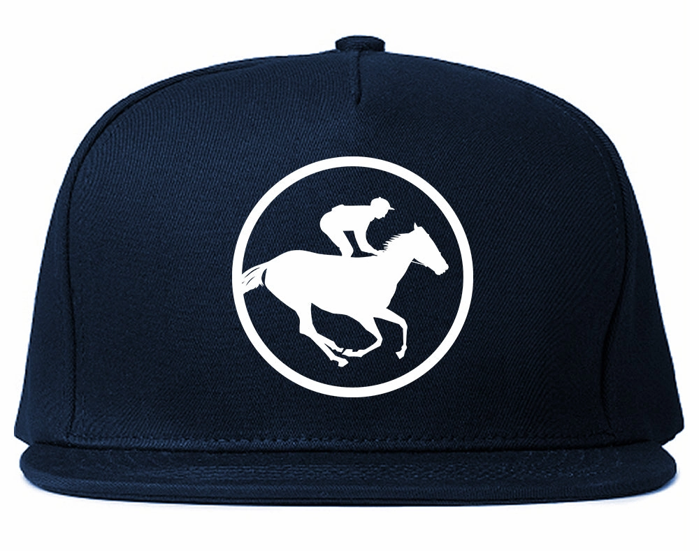 Derby Horse Racing Chest Mens Snapback Hat