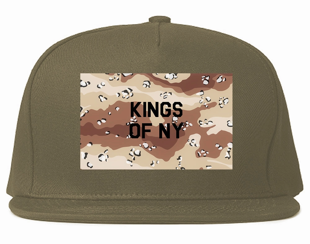 Desert Camo Army Snapback Hat