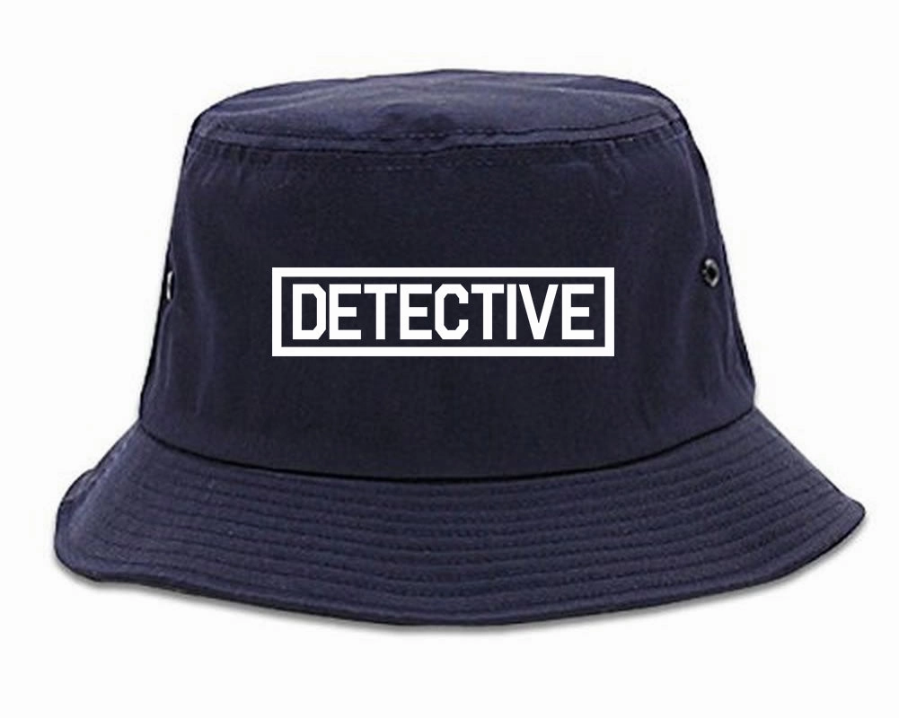 Detective Box Logo Mens Bucket Hat