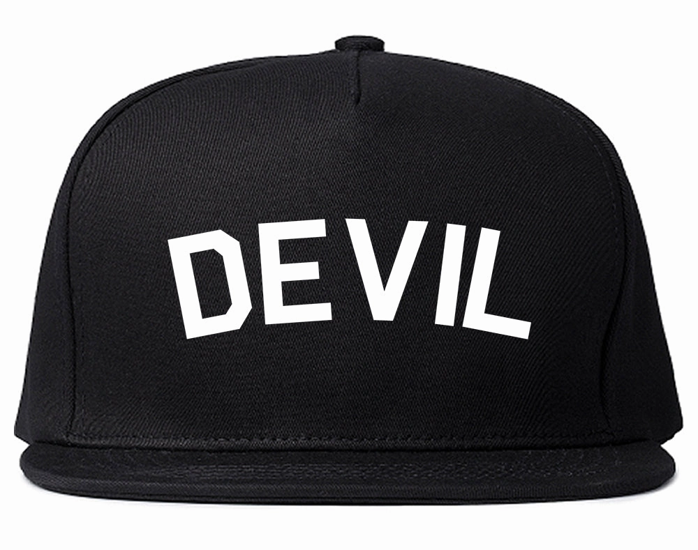Devil Arch Goth Snapback Hat