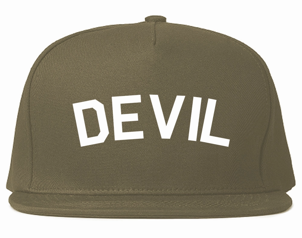 Devil Arch Goth Snapback Hat