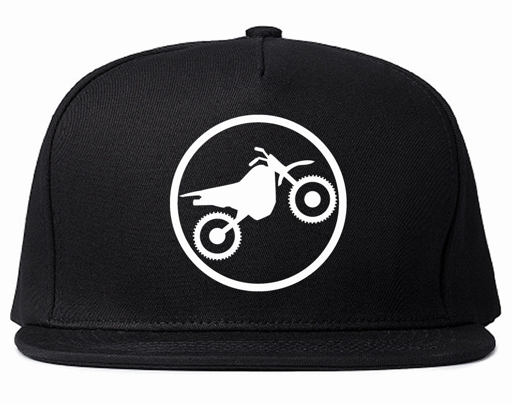 Dirt Bike Chest Mens Snapback Hat