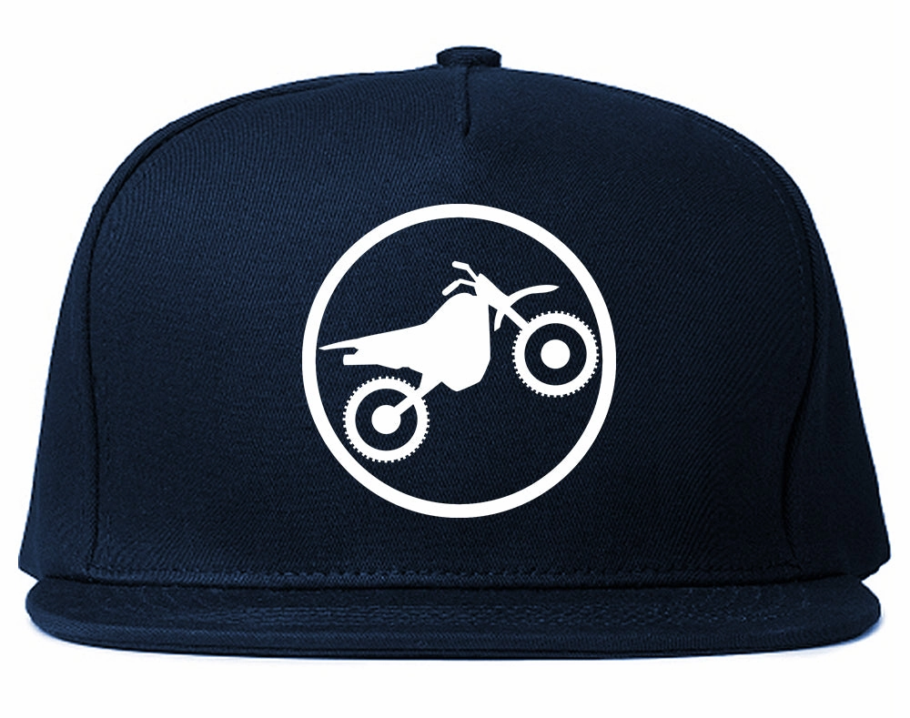 Dirt Bike Chest Mens Snapback Hat