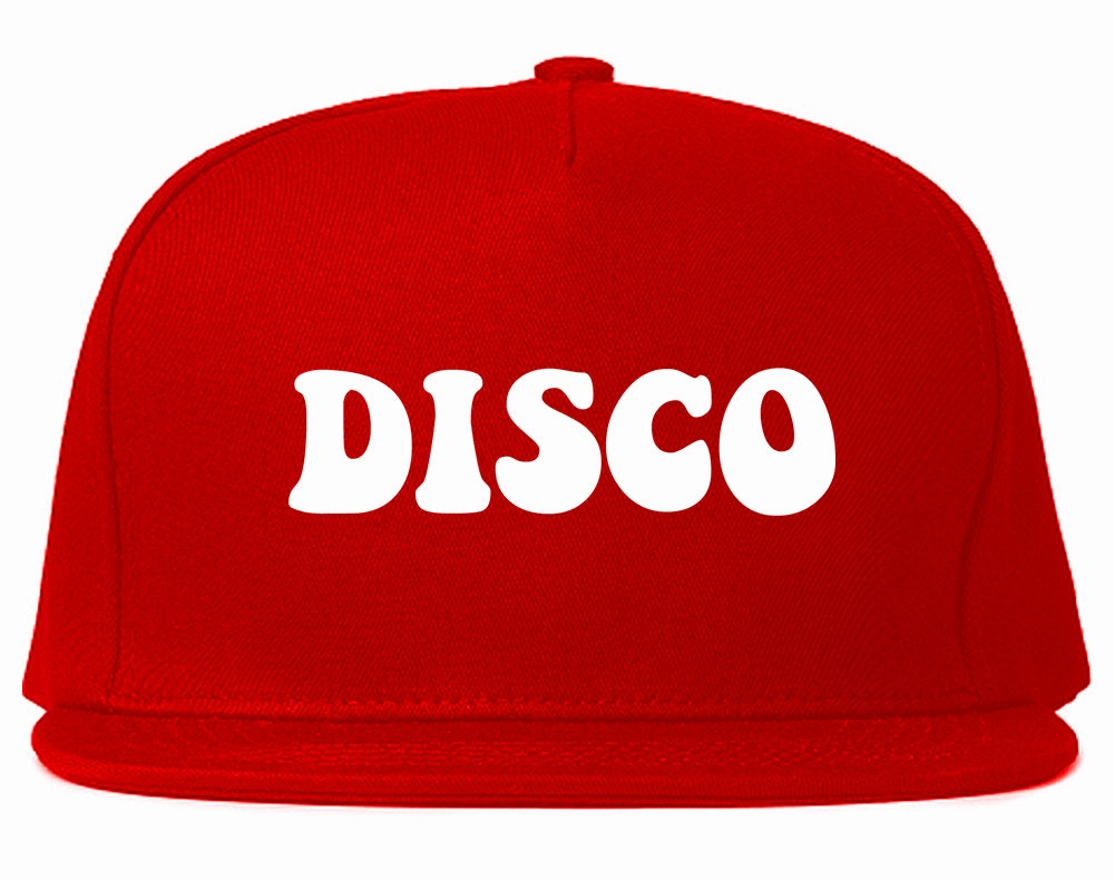 Disco Music Mens Snapback Hat