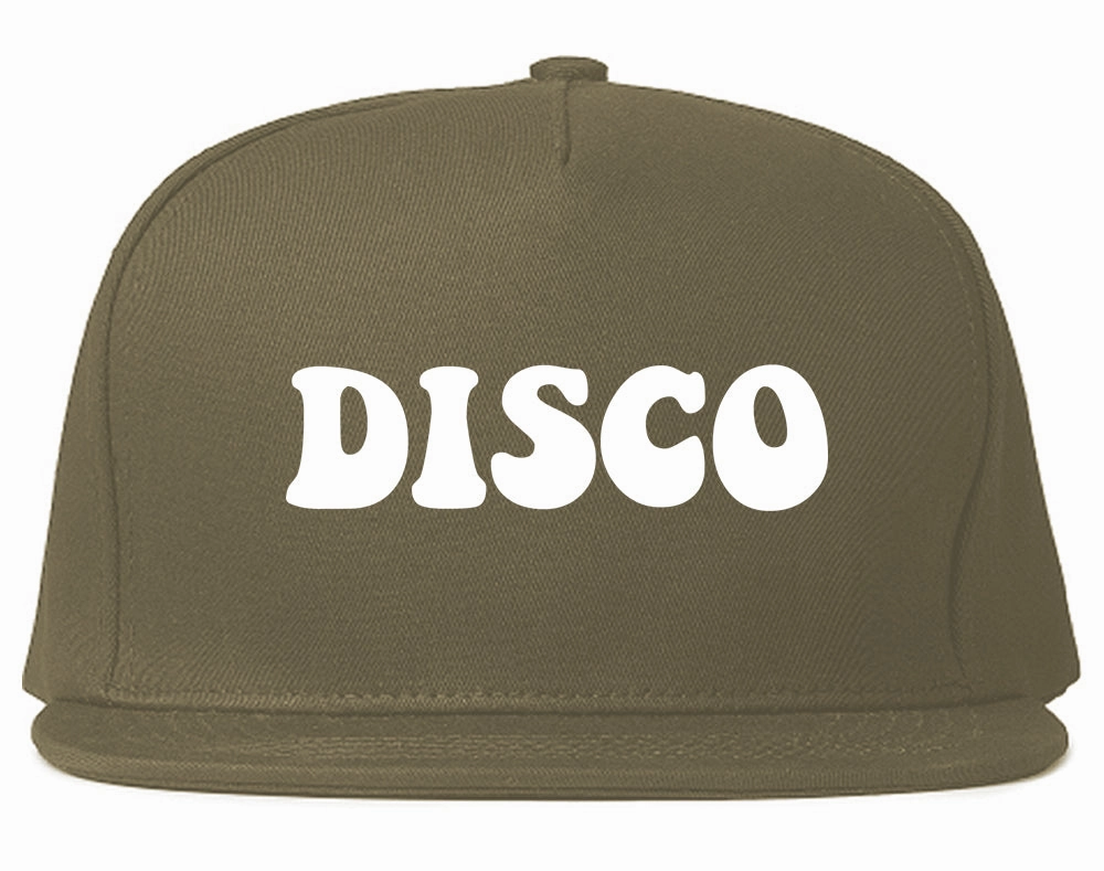 Disco Music Mens Snapback Hat