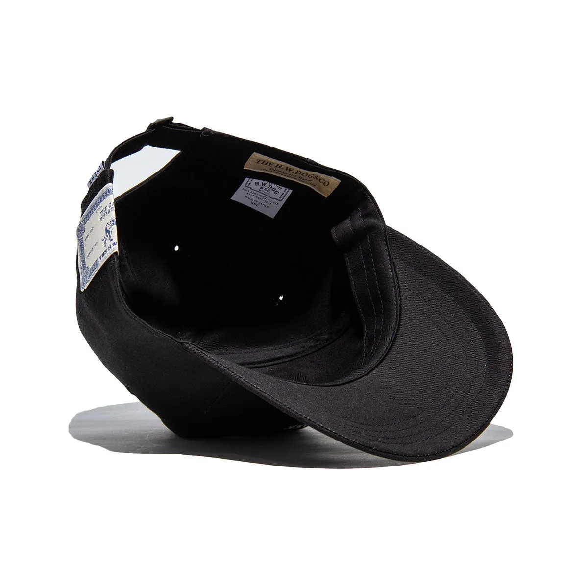 DISTORTION WASH UNION CAP - Black