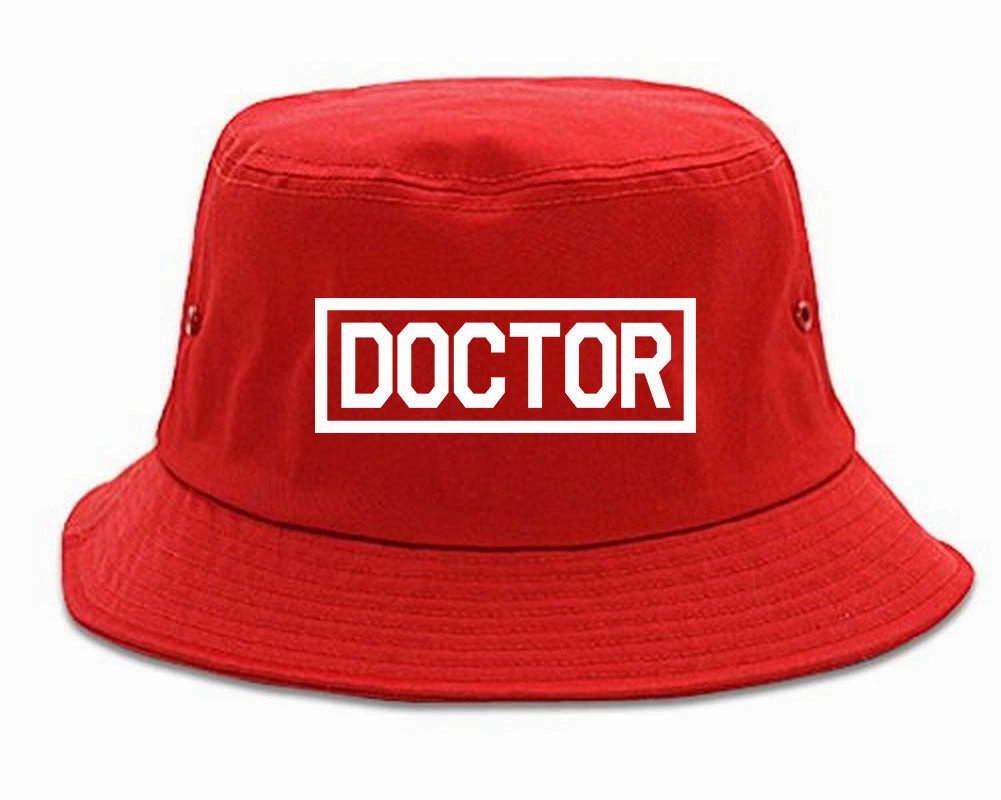 Doctor Box Logo Mens Bucket Hat