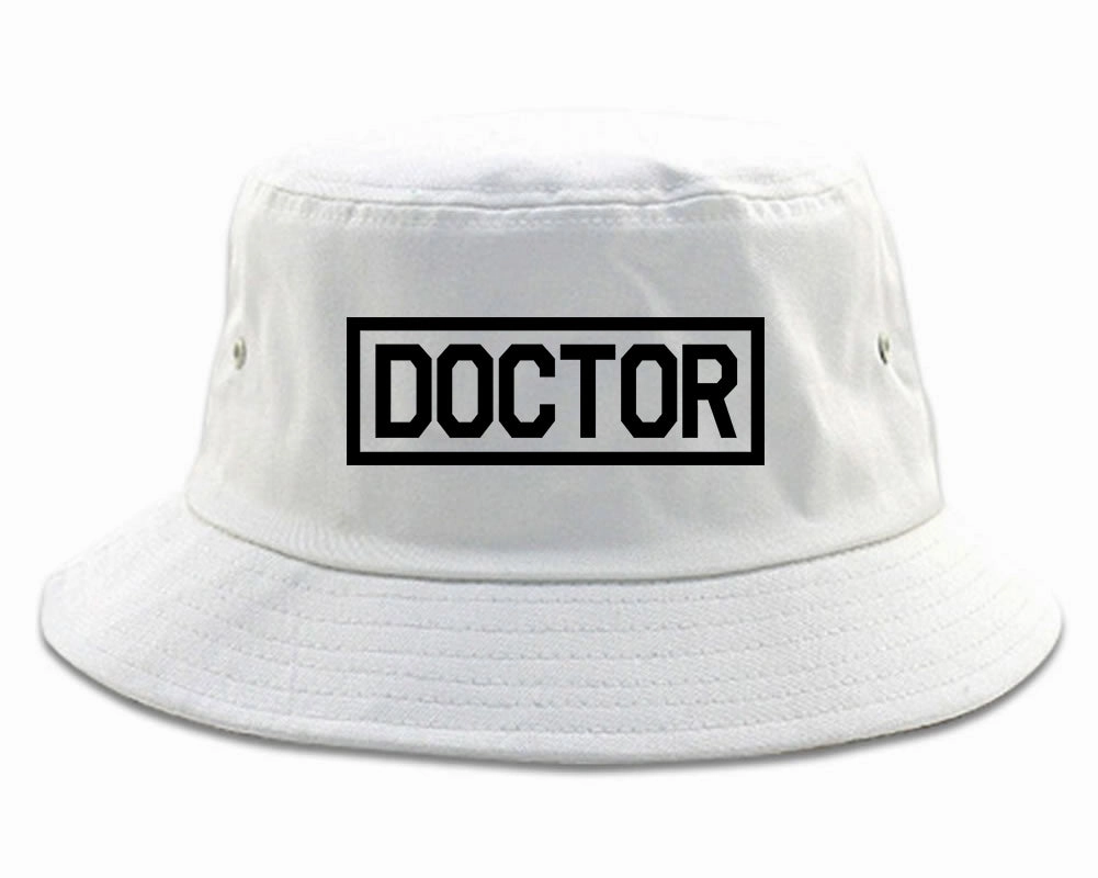 Doctor Box Logo Mens Bucket Hat