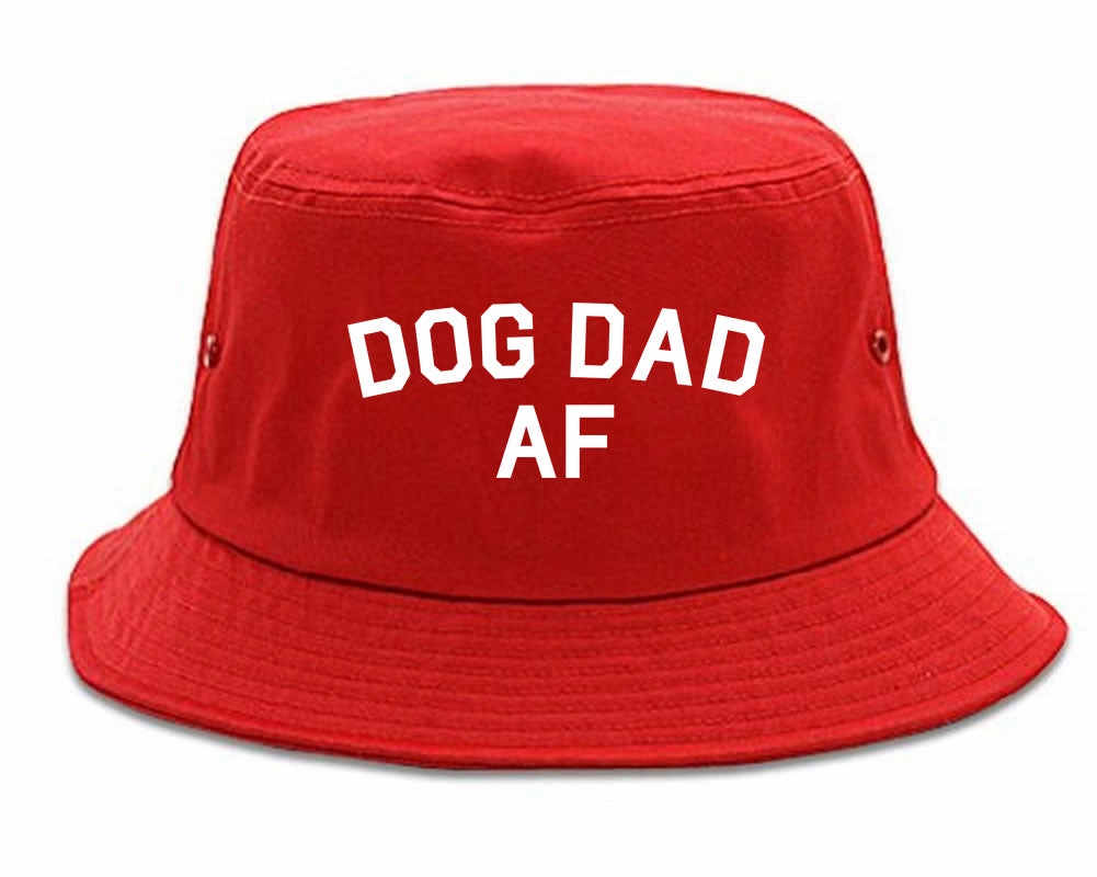 Dog Dad Af Daddy Mens Bucket Hat