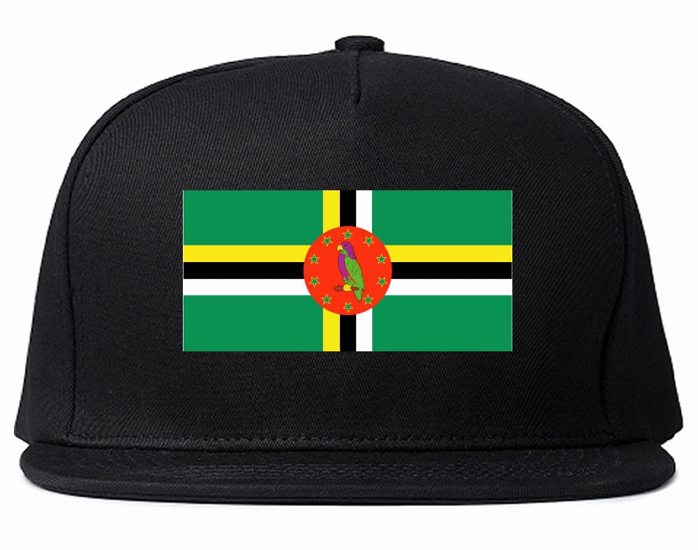 Dominica Flag Country Printed Snapback Hat Cap