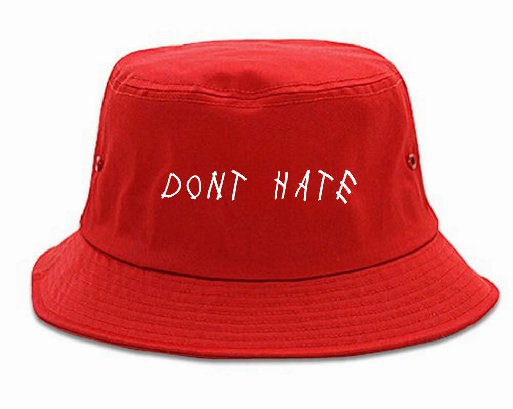Dont Hate Mens Bucket Hat