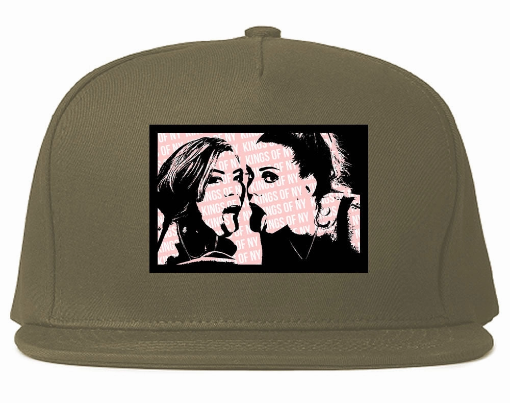Double Up 2 Girls Snapback Hat Cap