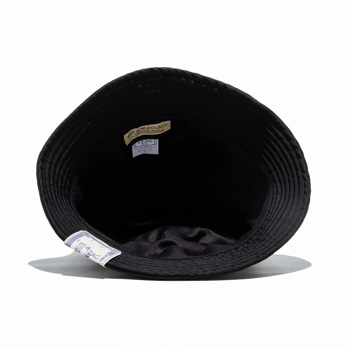 DOWN BRIM HAT - Black