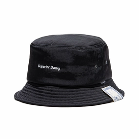 DOWN BRIM HAT - Black spring-straw-hat