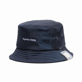 DOWN BRIM HAT - Navy spring-straw-hat