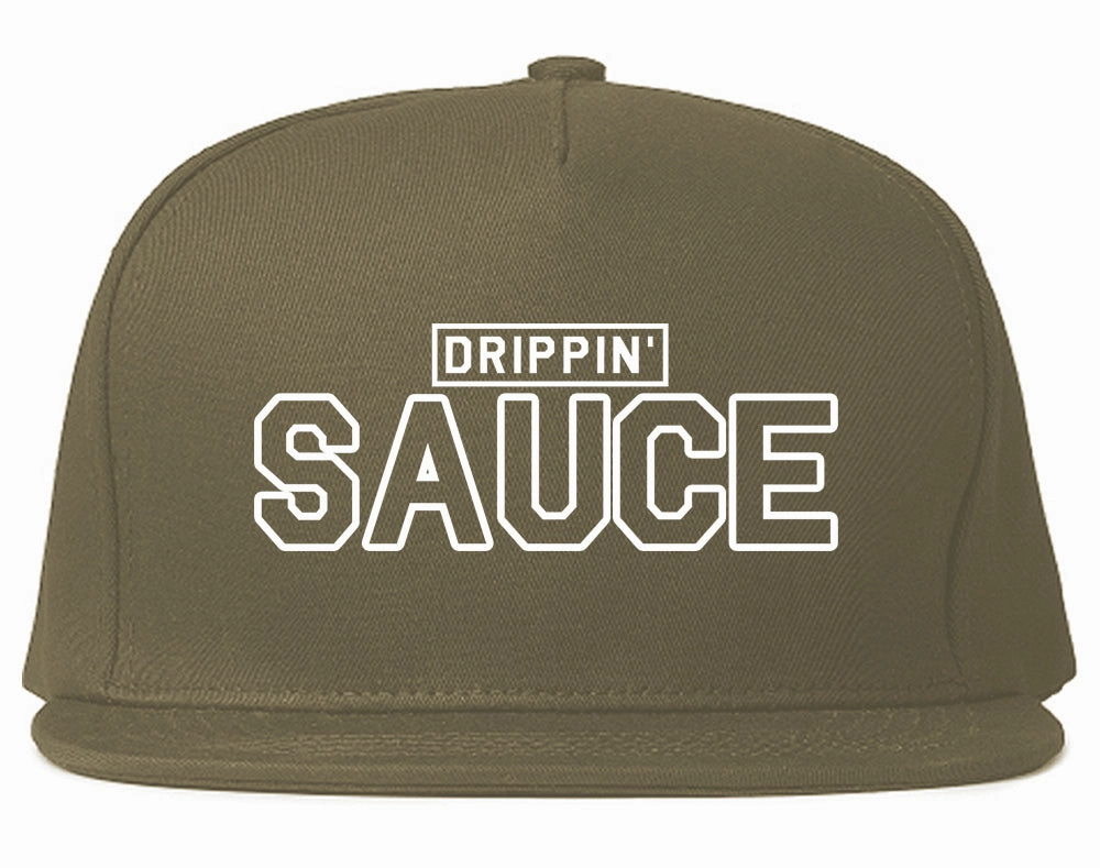 Drippin Sauce Mens Snapback Hat