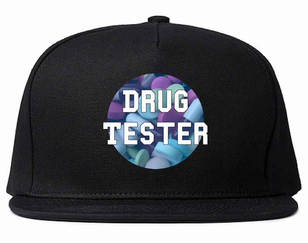 Drug Tester Pop Pills Snapback Hat