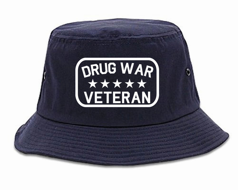 Drug War Veteran Mens Bucket Hat