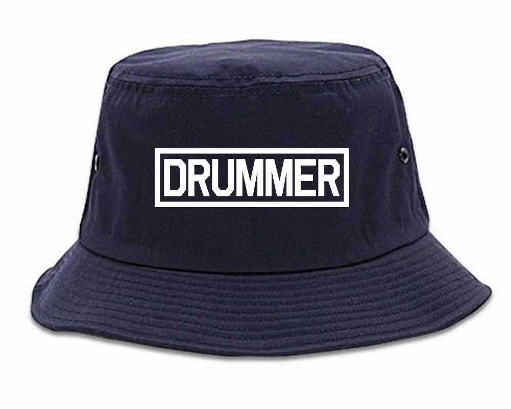 Drummer Drum Box Mens Bucket Hat