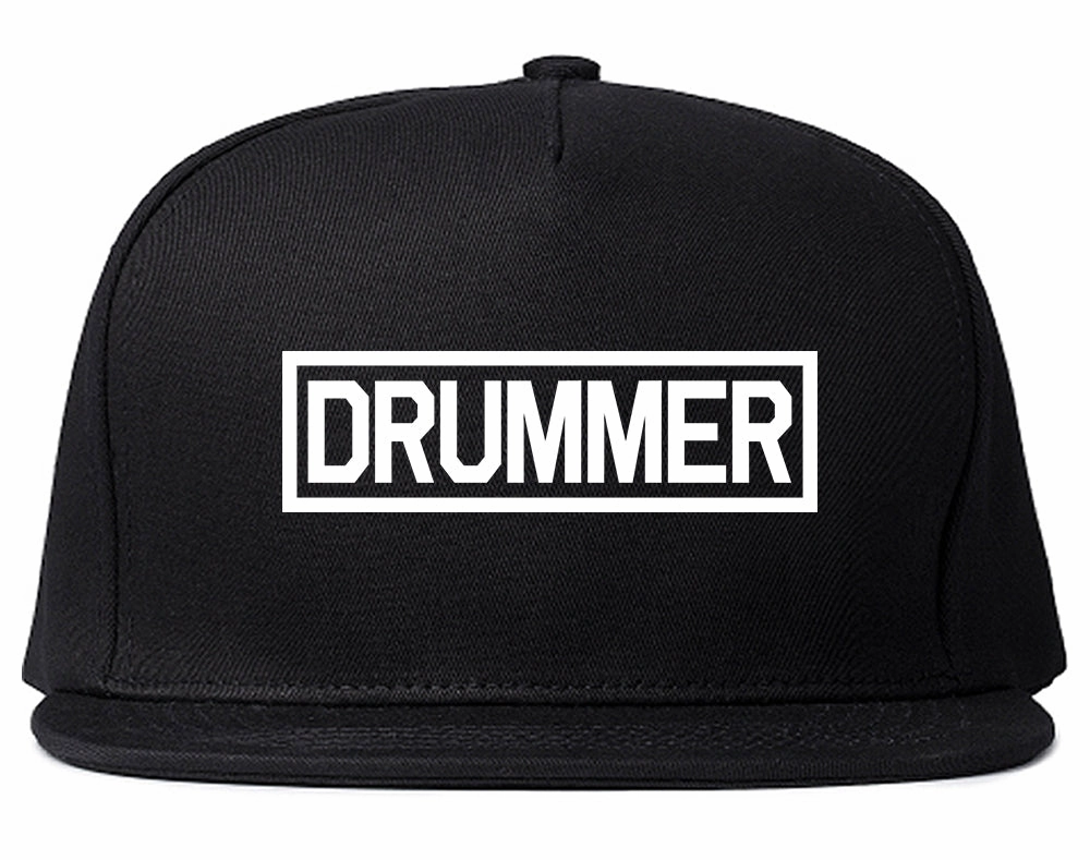 Drummer Drum Box Mens Snapback Hat
