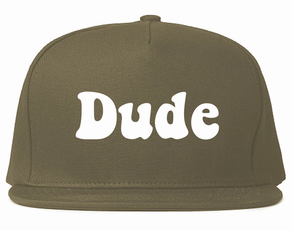 Dude 70s Mens Snapback Hat