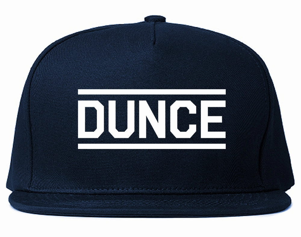 Dunce Funny Mens Snapback Hat
