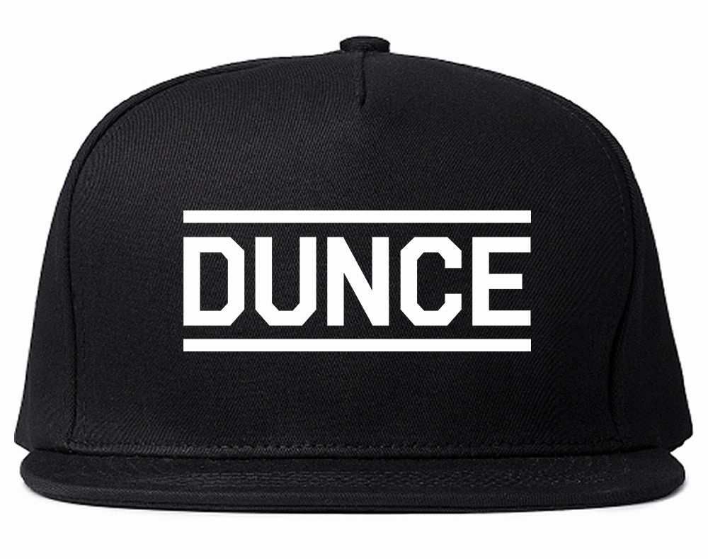 Dunce Funny Mens Snapback Hat