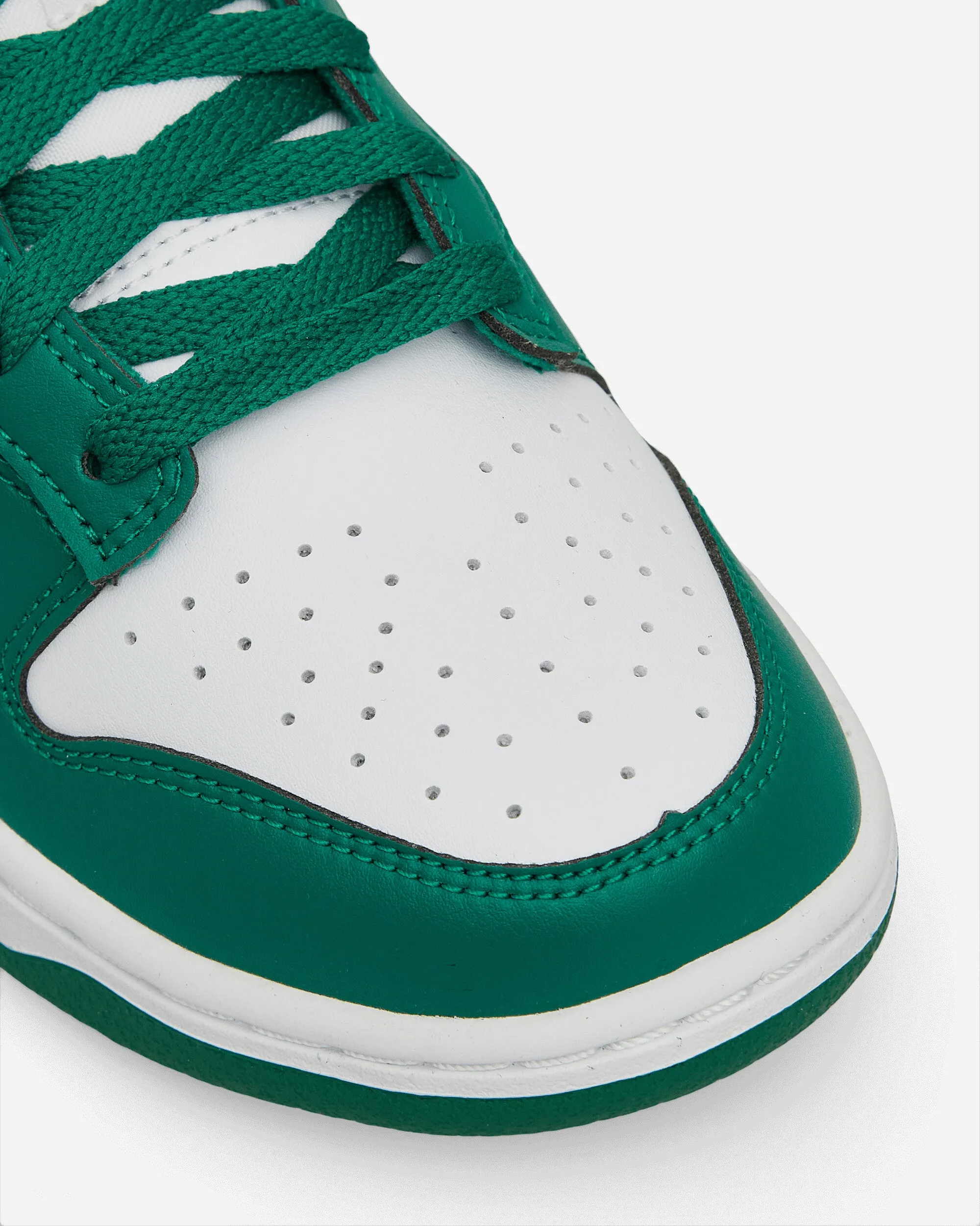 Dunk Low Sneakers Weiß / Malachit
