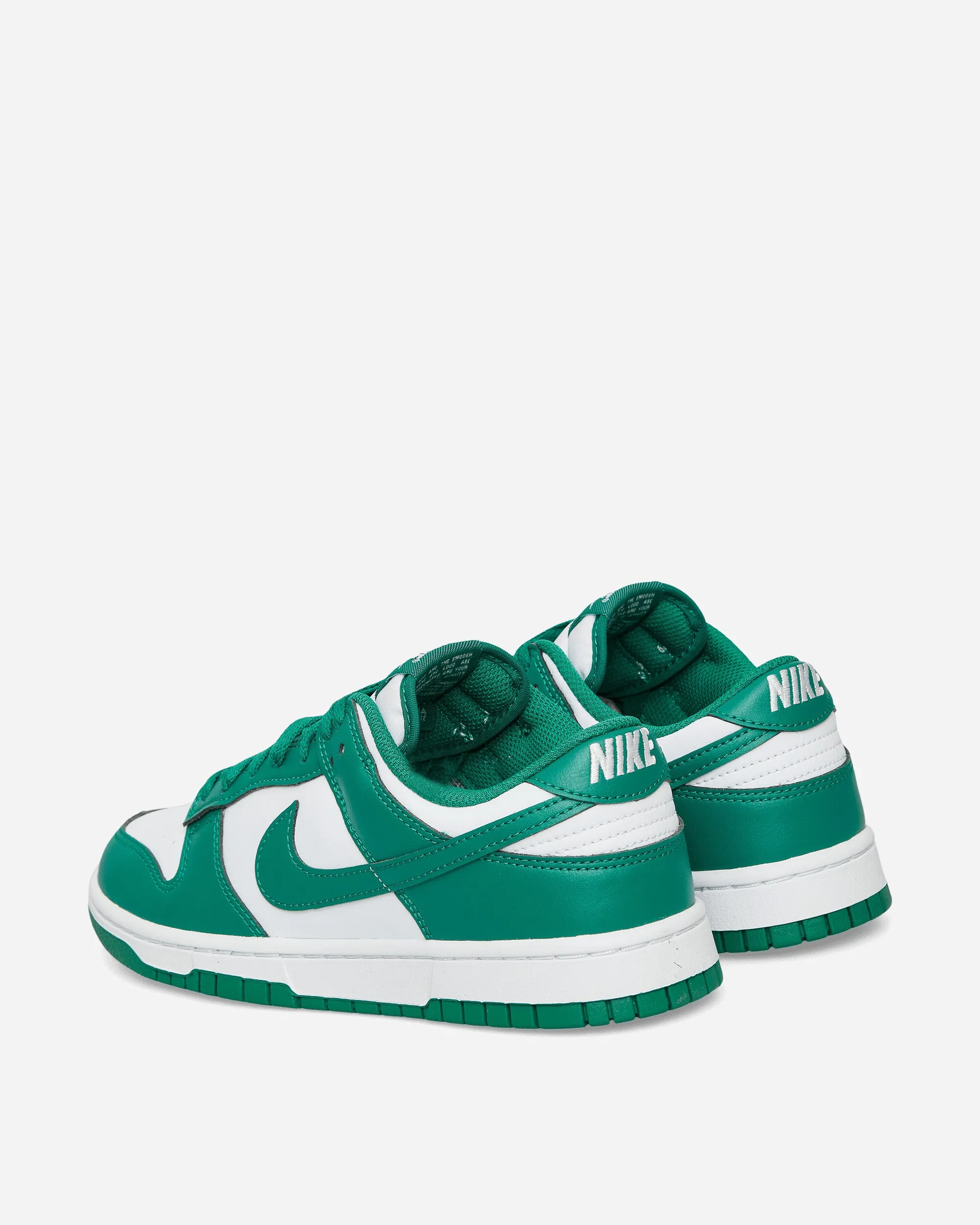 Dunk Low Sneakers Weiß / Malachit