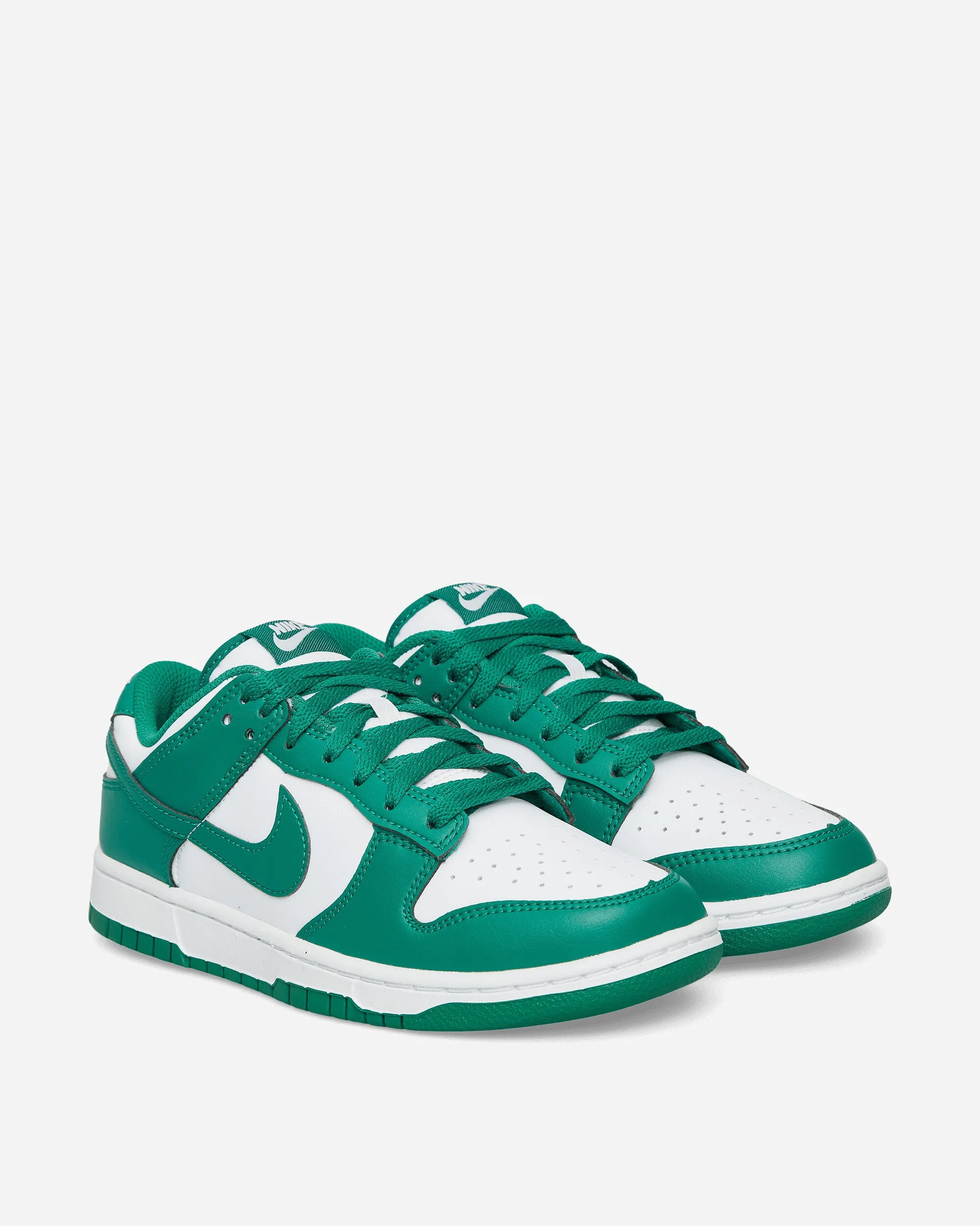 Dunk Low Sneakers Weiß / Malachit