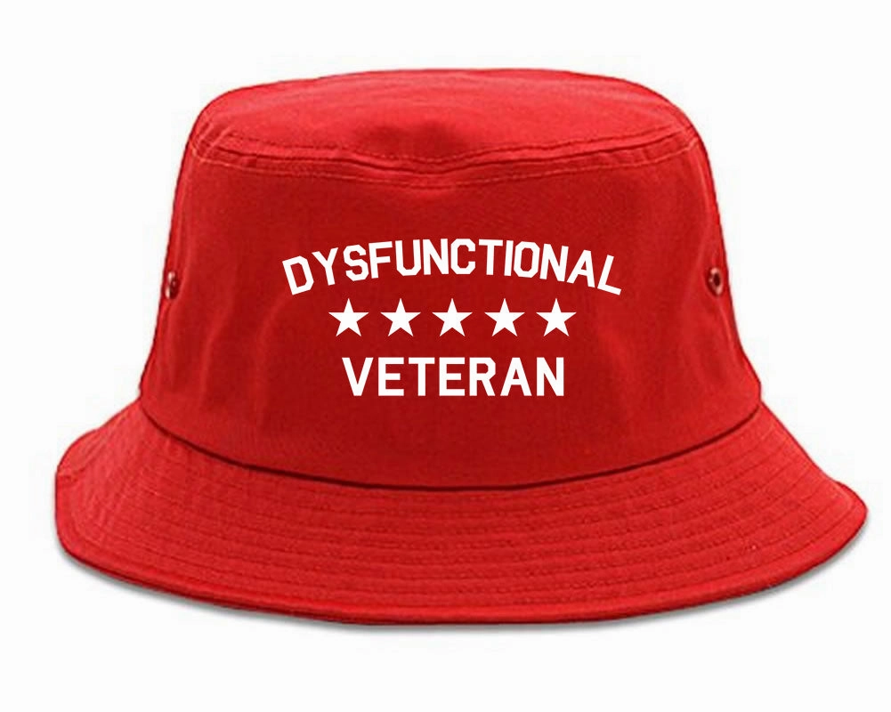 Dysfunctional Veteran Mens Bucket Hat