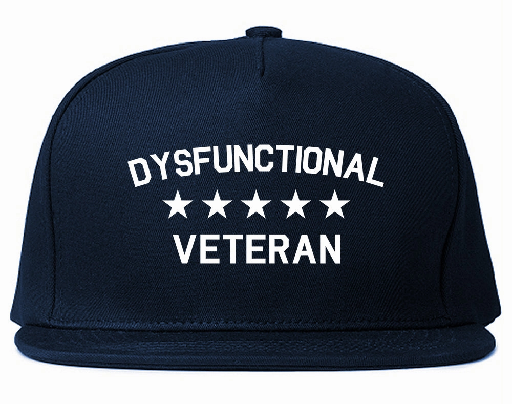 Dysfunctional Veteran Mens Snapback Hat
