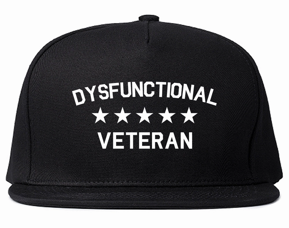 Dysfunctional Veteran Mens Snapback Hat