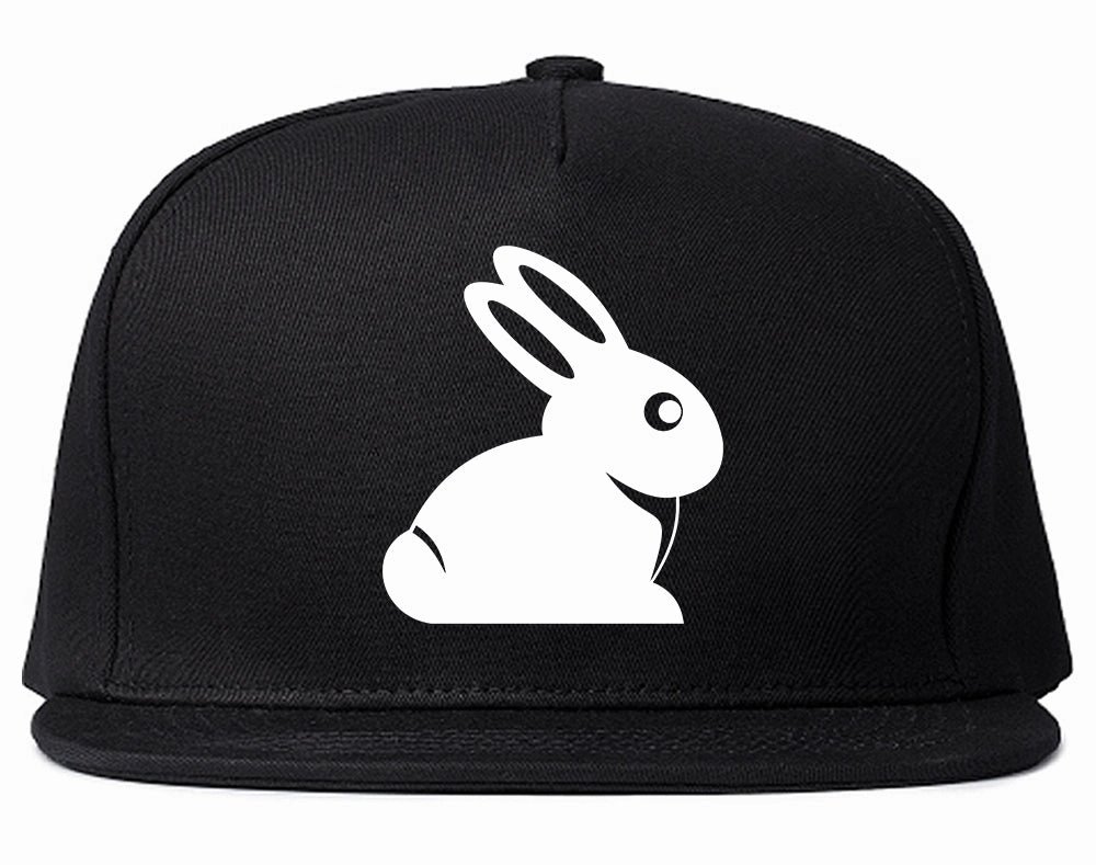 Easter Bunny Rabbit Chest Mens Snapback Hat