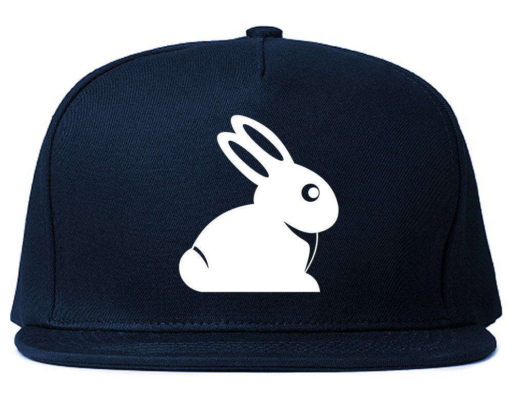 Easter Bunny Rabbit Chest Mens Snapback Hat