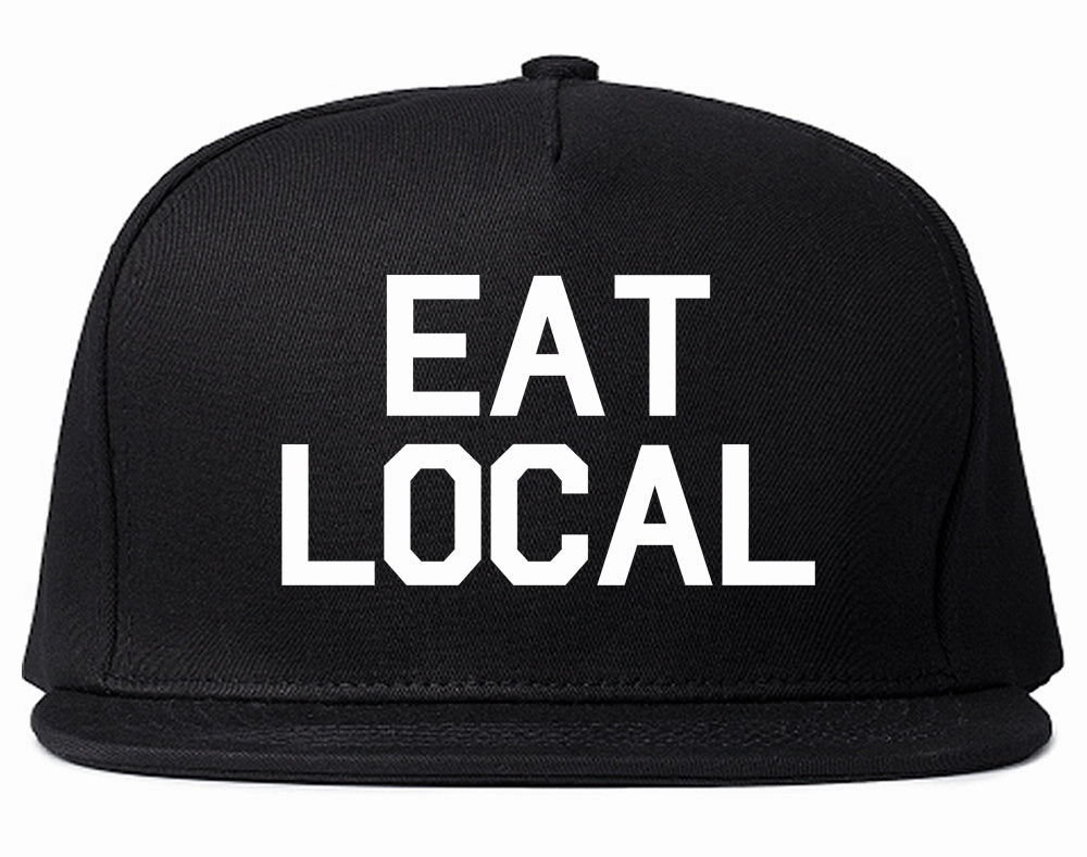 Eat Local Buy Mens Snapback Hat