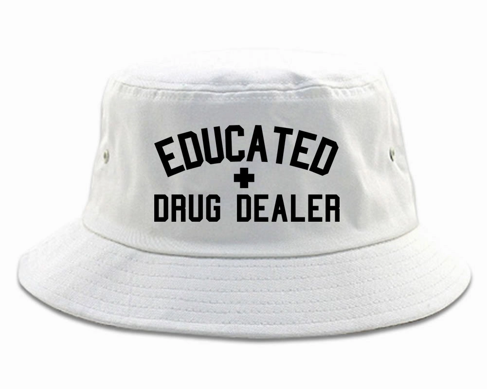 Educated Drug Dealer Mens Bucket Hat